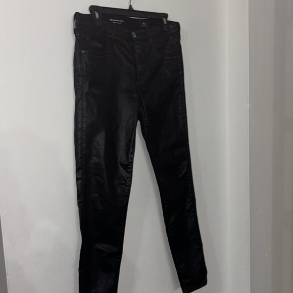 AG Adriano Goldschmied" The Legging Ankle "Super Skinny Ankle Coated Jeans 29r - Picture 2 of 8